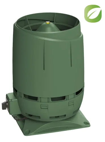 FLOW ECo125S ВЕНТИЛЯТОР+основание 300 на постоянном токе с колпаком FLOW Vilpe купить в Санкт-Петербурге