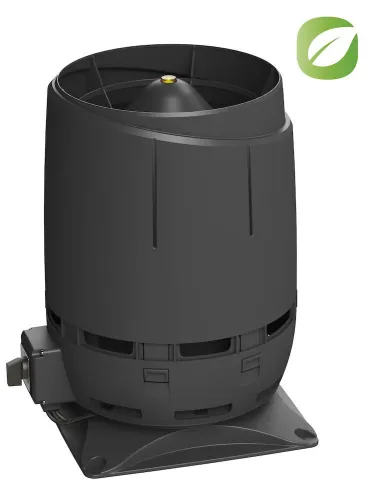 FLOW ECo160S ВЕНТИЛЯТОР+основание 300 на постоянном токе с колпаком FLOW Vilpe купить в Санкт-Петербурге