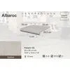 Ступень фронтальная Peldano Florentino Albaroc Galena 33х33х1.3 матовая Exagres купить в Санкт-Петербурге