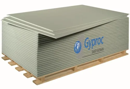 Влагостойкий гипсокартон Gyproc Аква Оптима 2500x1200x12,5 мм купить в Санкт-Петербурге