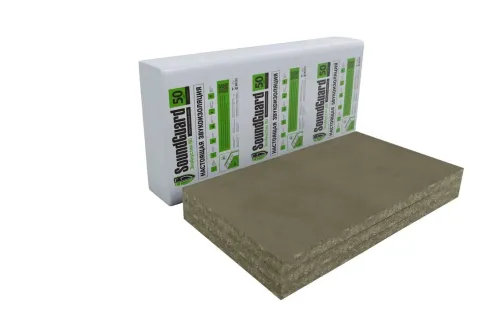 Плита звукопоглощающая SoundGuard ЭкоАкустик 80 купить в Санкт-Петербурге