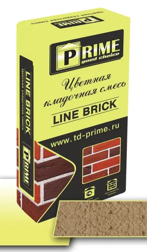 Цветная кладочная смесь LineBrick Klinker кремово-желтый купить в Санкт-Петербурге