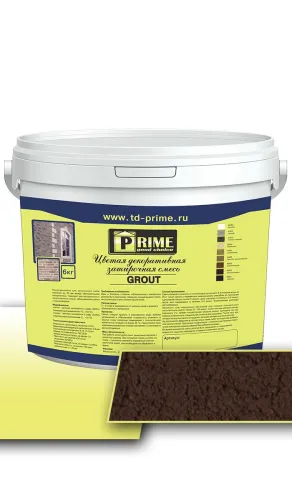 Цветная затирочная смесь Grout коричневый купить в Санкт-Петербурге