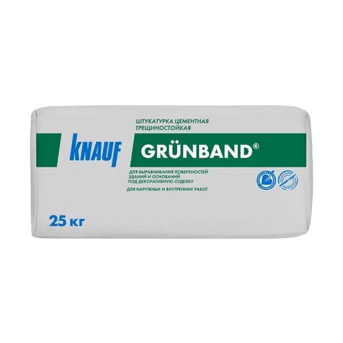 Штукатурка теплоизоляционная фасадная КНАУФ Grunband 25 кг купить в Санкт-Петербурге
