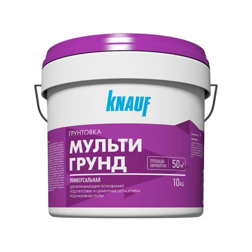 Грунтовка КНАУФ Мультигрунд универсальная 10 кг купить в Санкт-Петербурге