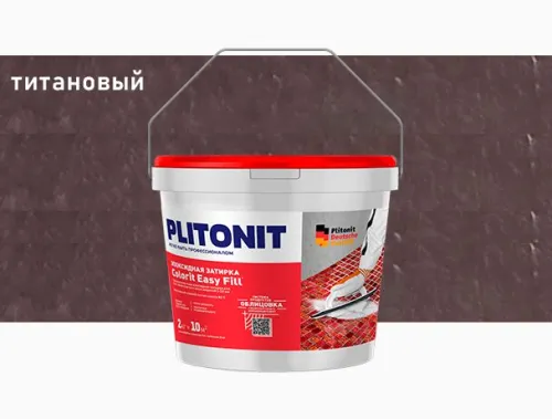 PLITONIT Colorit EasyFill КАКАО - 2 эпоксидная затирка для межплиточных швов и реактивный клей для плитки купить в Санкт-Петербурге