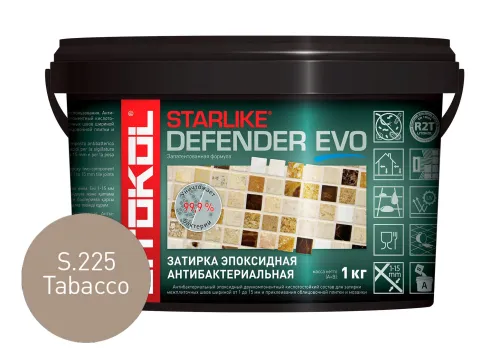 Starlike Defender EVO эпоксидная затирочная смесь WARM купить в Санкт-Петербурге