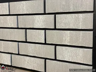 Клинкерная плитка ручной формовки Feldhaus Klinker, Vascu argo blanco 240х71х14 мм купить в Санкт-Петербурге