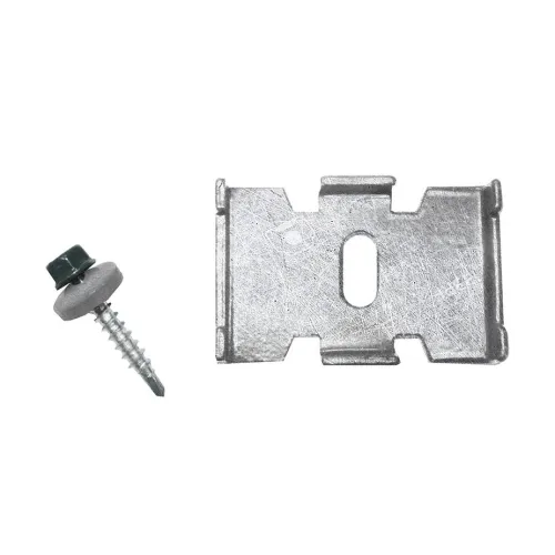 Крепление для панелей 3D, "паук" с саморезом, оцинкованное купить в Санкт-Петербурге