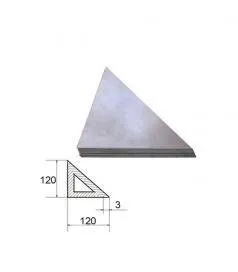 Косынка 120х120х3мм (400) купить в Санкт-Петербурге