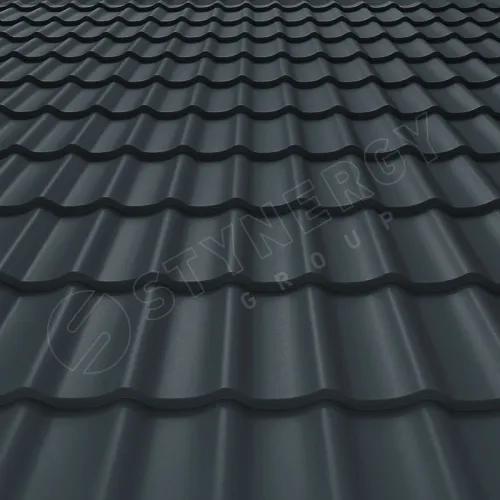 Металлочерепица СМ Классик Rooftop Matte (Стальной Бархат) купить в Санкт-Петербурге