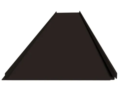 Фальц самозащёлкивающийся с карнизным подгибом Rooftop Matte (Стальной бархат) купить в Санкт-Петербурге