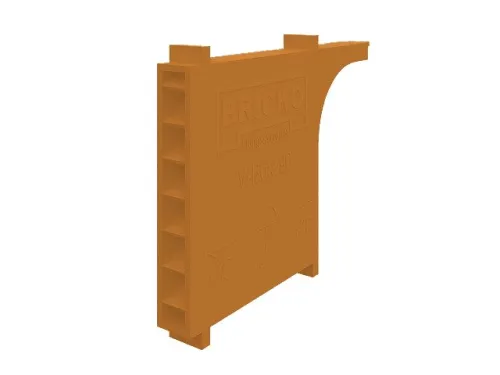 V-Box 90 BRICKO вентиляционная коробочка кирпичный купить в Санкт-Петербурге