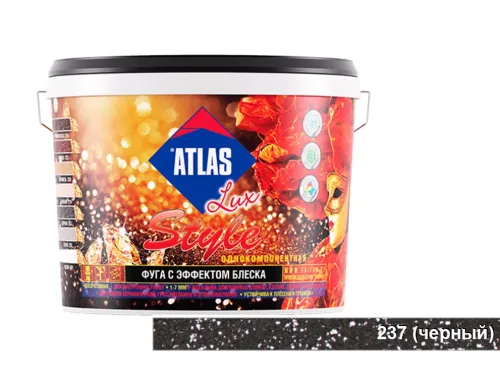 ATLAS LUX STYLE Затирка для швов с эффектом блеска 237 купить в Санкт-Петербурге