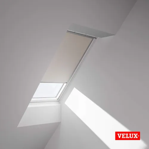 Штора блэкаут Velux DKL 1085 (светло-бежевый) MK08 78*140см Велюкс Сиеста купить в Санкт-Петербурге