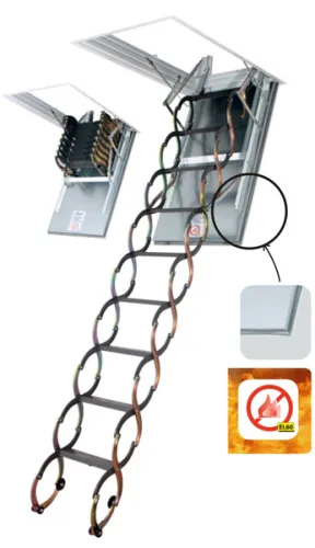 Ножничная чердачная лестница Fakro LSF 60х120x300см купить в Санкт-Петербурге