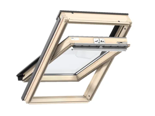 Velux GZL 1051 MK08 78х140см (ручка сверху) мансардное окно деревянное однокамерное (Велюкс) купить в Санкт-Петербурге