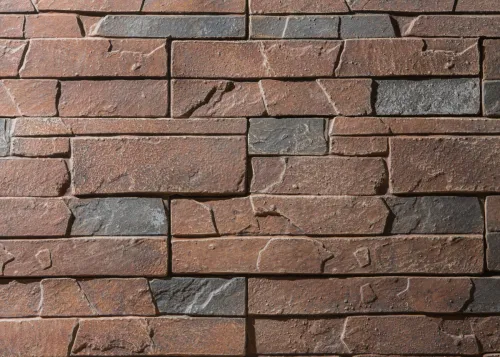 Искусственный камень Скалистый пласт коричневый 1.2м2 CraftStone купить в Санкт-Петербурге