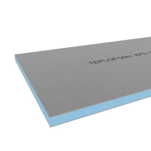 Конструкционная панель Teplofom+ 30 XPS 2500х600х30 мм двусторонний слой купить в Санкт-Петербурге