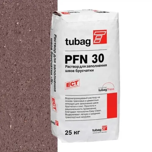 PFN30 Раствор для заполнения швов брусчатки, темно-коричневый tubag купить в Санкт-Петербурге