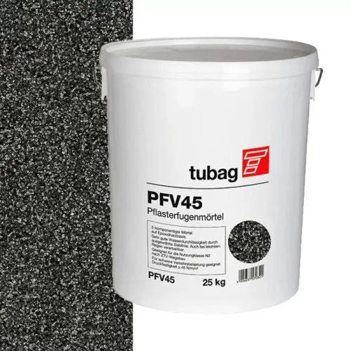PFV 45 Раствор для заполнения швов брусчатки (высокая транспортная нагрузка), базальт tubag купить в Санкт-Петербурге