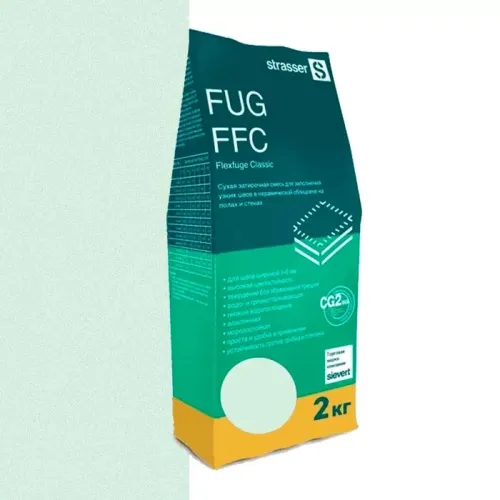 FUG FFC 31 Сухая затирочная смесь для узких швов, фисташковый (1 - 6 мм) strasser купить в Санкт-Петербурге