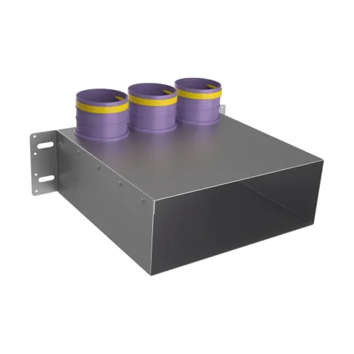 Пленум напольный на 3 выхода VPF 125/75x3 Provent
(Комплектуется без фланцев. Фланцы/заглушки необходимо докупать дополнительно) купить в Санкт-Петербурге