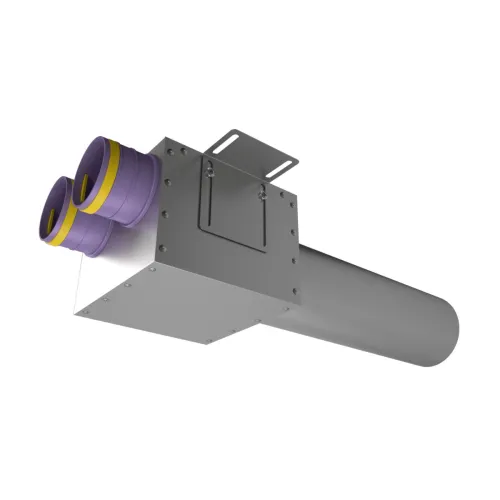 Пленум прямой круглый на 2 выхода VPDL 125/75x2 (L=400мм) Provent
(Комплектуется без фланцев. Фланцы/заглушки необходимо докупать дополнительно) купить в Санкт-Петербурге