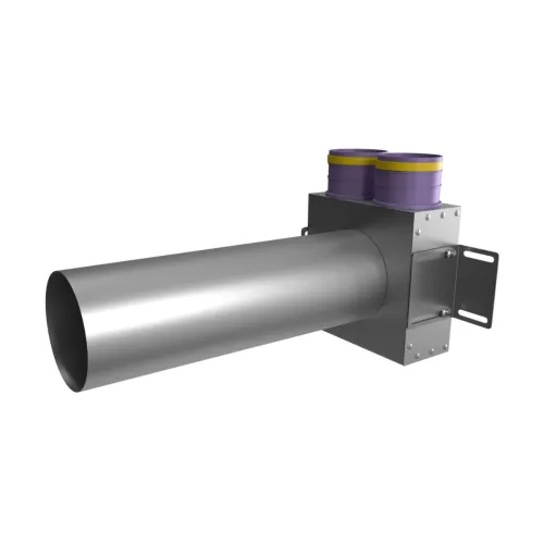 Пленум потолочный/настенный круглый на 2 выхода VPSL 125/75x2 (L=400мм) Provent
(Комплектуется без фланцев. Фланцы/заглушки необходимо докупать дополнительно) купить в Санкт-Петербурге