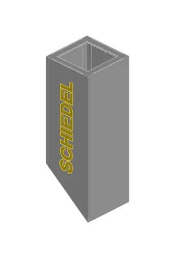 ISOTOR Короб UraTOP (удлинение 100 см) Shiedel купить в Санкт-Петербурге