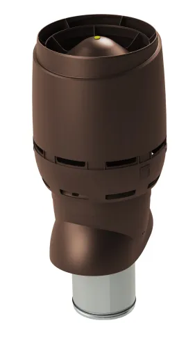 Выход помещений коричневый XL 200P/ИЗ/500 FLOW (труба с колпаком, шурупы) Vilpe купить в Санкт-Петербурге