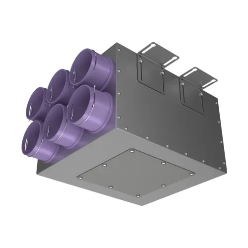 Коллектор металлический на 6 выходов KV 160/90x6 Provent
(Комплектуется без фланцев. Фланцы/заглушки необходимо докупать дополнительно) купить в Санкт-Петербурге