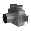 Пленум напольный на 2 выхода VPF 300x100/90x2 Provent (Комплектуется без фланцев. Фланцы/заглушки необходимо докупать дополнительно) купить в Санкт-Петербурге