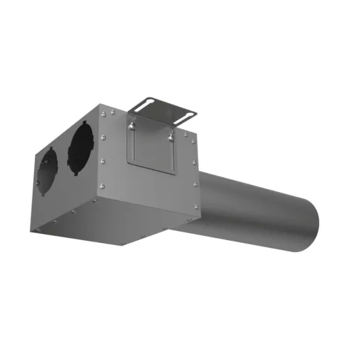 Пленум прямой круглый на 1 выхода (L=400мм) VPDL 125/90x1 Provent (Комплектуется без фланцев. Фланцы/заглушки необходимо докупать дополнительно) купить в Санкт-Петербурге