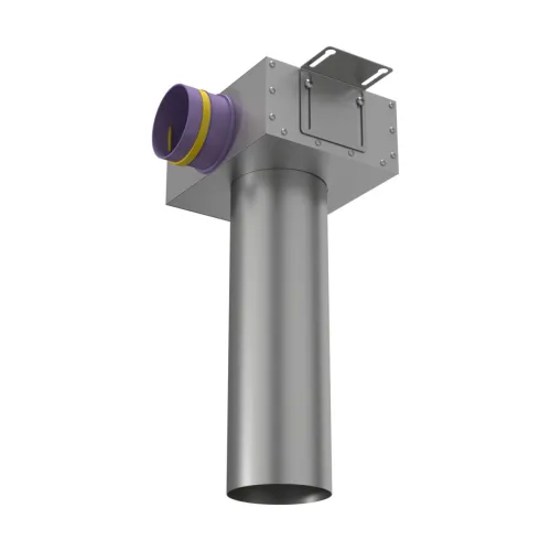 Пленум потолочный/настенный круглый на 1 выход (L=400мм) VPSL 125/90x1 Provent купить в Санкт-Петербурге
