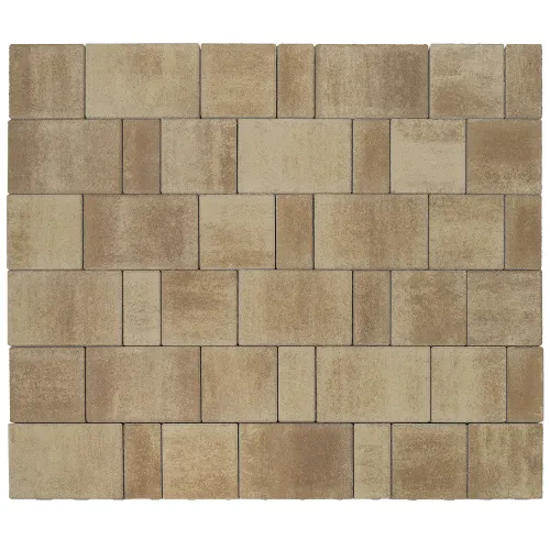 BRAER Тротуарная плитка Старый город Ландхаус Color Mix Миндаль 60мм 12,9м2/пд купить в Санкт-Петербурге