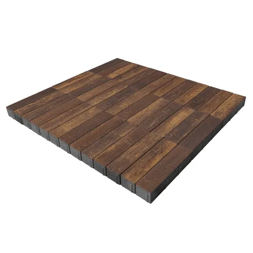 BRAER Тротуарная плитка Ригель 2,0 ColorMix Мальва 320х80х60мм 12,9м2/пд купить в Санкт-Петербурге