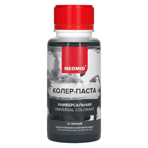 Колер-паста универсальная Палитра №1 100мл Для внутренних и наружних работ NEOMID купить в Санкт-Петербурге