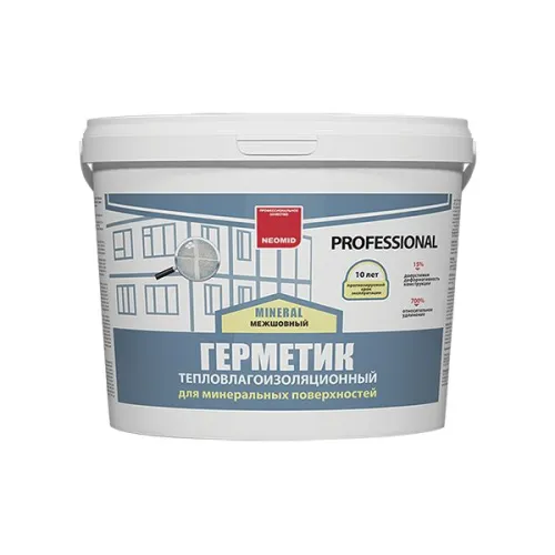 NEOMID mineral professional герметик строительный ведро 3кг готовый  купить в Санкт-Петербурге