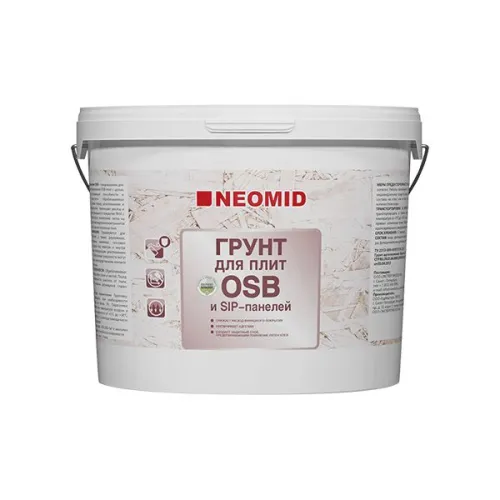 Грунт для плит 14кг OSB готовый NEOMID купить в Санкт-Петербурге
