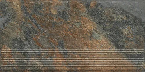 Ступень без капиноса с насечками Ardis rust структурная 300х600х8.5мм Paradyz 8шт/уп купить в Санкт-Петербурге