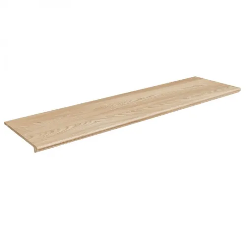 Ступень фронтальная Peldano Marble Travertino Beige 33х120х1.4 матовая Gres de Aragon купить в Санкт-Петербурге