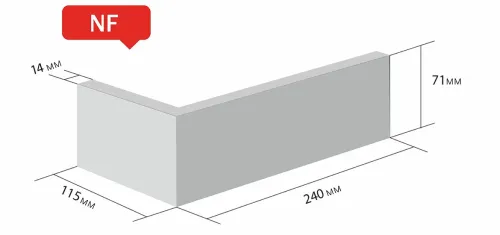 Плитка угловая MARSEILLE rot-bunt NF угол 240x14x71x115мм Bannbersheid Roben купить в Санкт-Петербурге