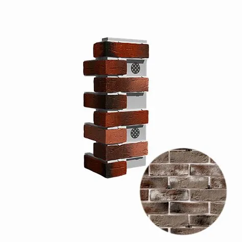 Leonardo Stone Термопанель Углы Дижон 465 370х370х640х60мм 0,64пог. м/шт купить в Санкт-Петербурге