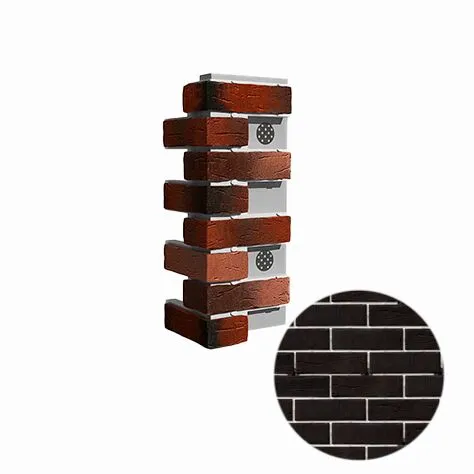 Leonardo Stone Термопанель Углы Нью-Йорк 708 370х370х640х60мм 0,64пог. м/шт купить в Санкт-Петербурге