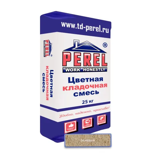 Цветная кладочная смесь Perel SL (лето) 0020 бежевый 25кг купить в Санкт-Петербурге