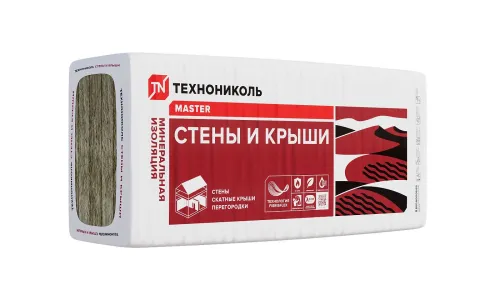 Утеплитель Стены и крыши (ТН СВ 34) 50мм, 8 плит, 4.88м2, 610х1000мм, 0.244м3 купить в Санкт-Петербурге