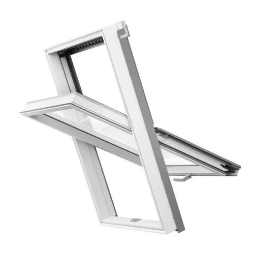 APY S6A B1500 PLUS Окно двухкамерное (ручка снизу) ПВХ Комфорт 114х118см Rooflite купить в Санкт-Петербурге