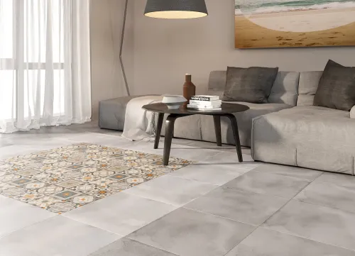 Керамогранит Cersanit Loft серый бетон 420х420х8мм 1,58м2/9шт/уп купить в Санкт-Петербурге
