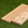 Доска террасная (Вельвет) ТехноНиколь Лиственница (35) сорт B 3000х142х27мм (3 шт) купить в Санкт-Петербурге